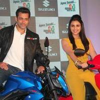 Salman and Parineeti launches Suzuki two wheelers Photos