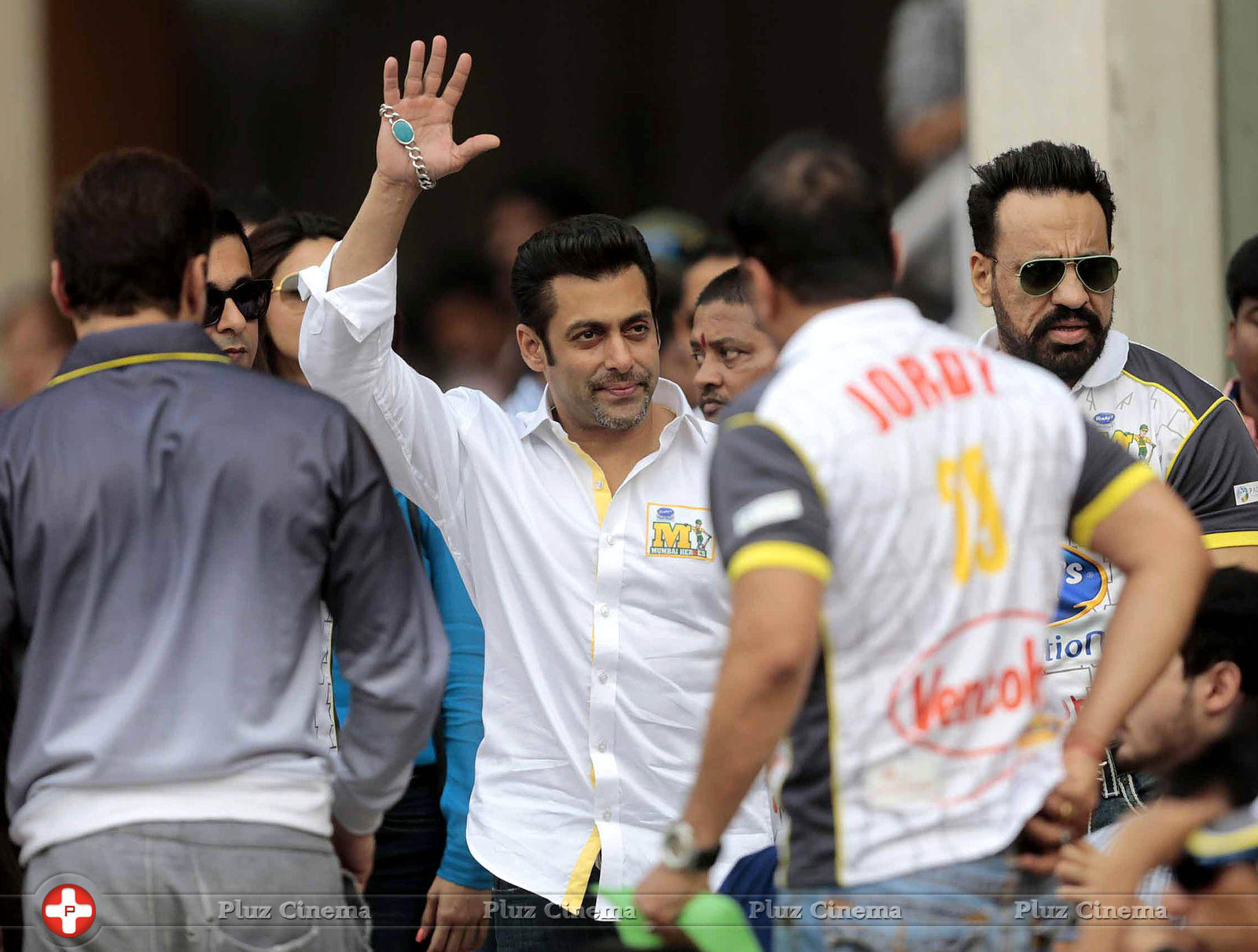 Salman Khan - Bollywood Celebrities at CCL Opening Photos | Picture 704498