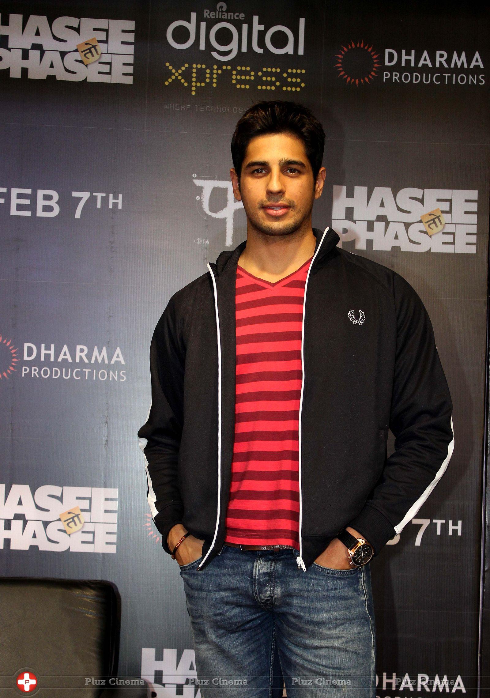 Sidharth Malhotra - Launch of mobile app of film Hasee Toh Phasee Stills | Picture 704946