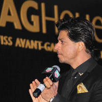 Shahrukh Khan - Shahrukh Khan unveils Tag Heuer's Golden Carrera watch collection Photos | Picture 722306