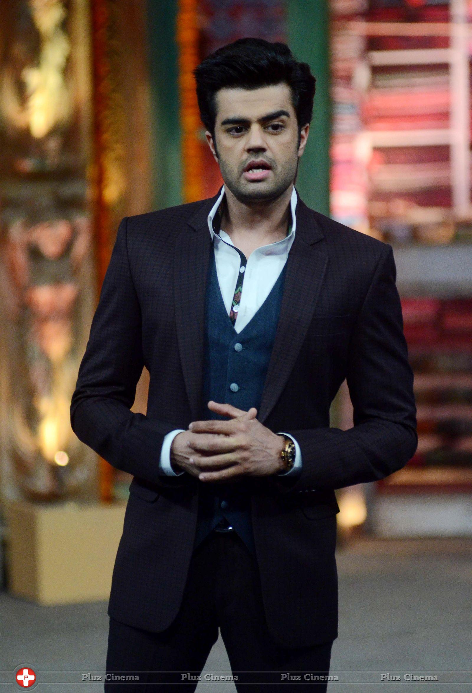 Manish Paul - Harbhajan Singh on the sets of Mad In India Photos | Picture 722729
