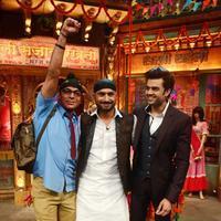 Harbhajan Singh on the sets of Mad In India Photos