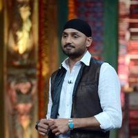 Harbhajan Singh - Harbhajan Singh on the sets of Mad In India Photos | Picture 722725