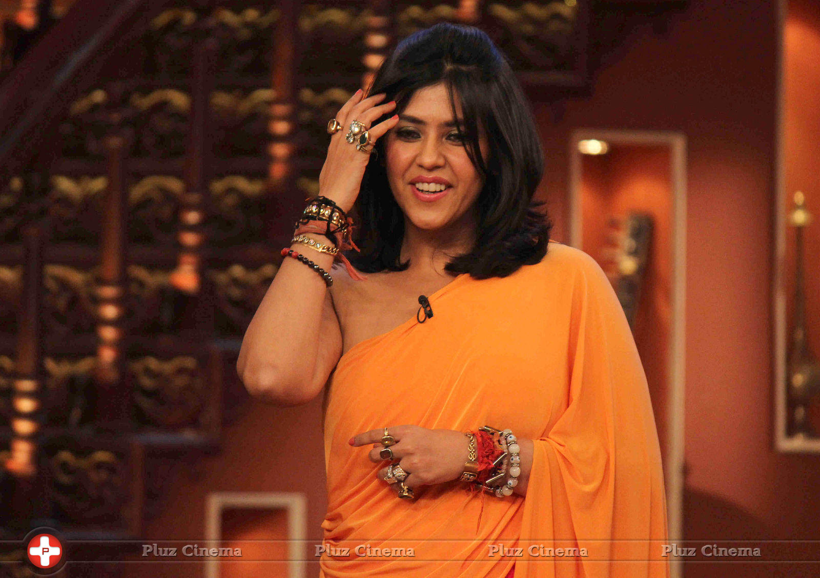 Ekta Kapoor - Promotion of film Ragini MMS 2 on the sets of Comedy Nights with Kapil Photos | Picture 722862