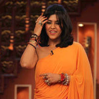 Ekta Kapoor - Promotion of film Ragini MMS 2 on the sets of Comedy Nights with Kapil Photos | Picture 722862