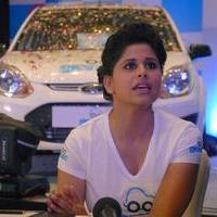 Sai Tamhankar - Launch of the Meru second brand Genie cabs Stills