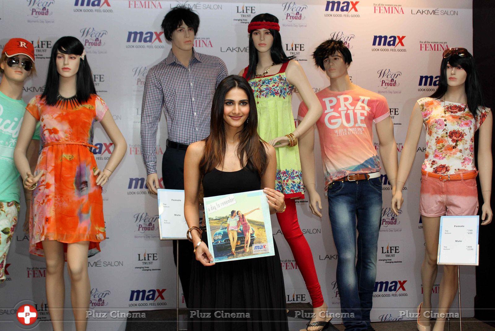 Vaani Kapoor unveils Max Summer 2014 collection Photos | Picture 723299
