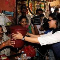 Rakhi Sawant distributes dustbins to needy people Stills | Picture 725327