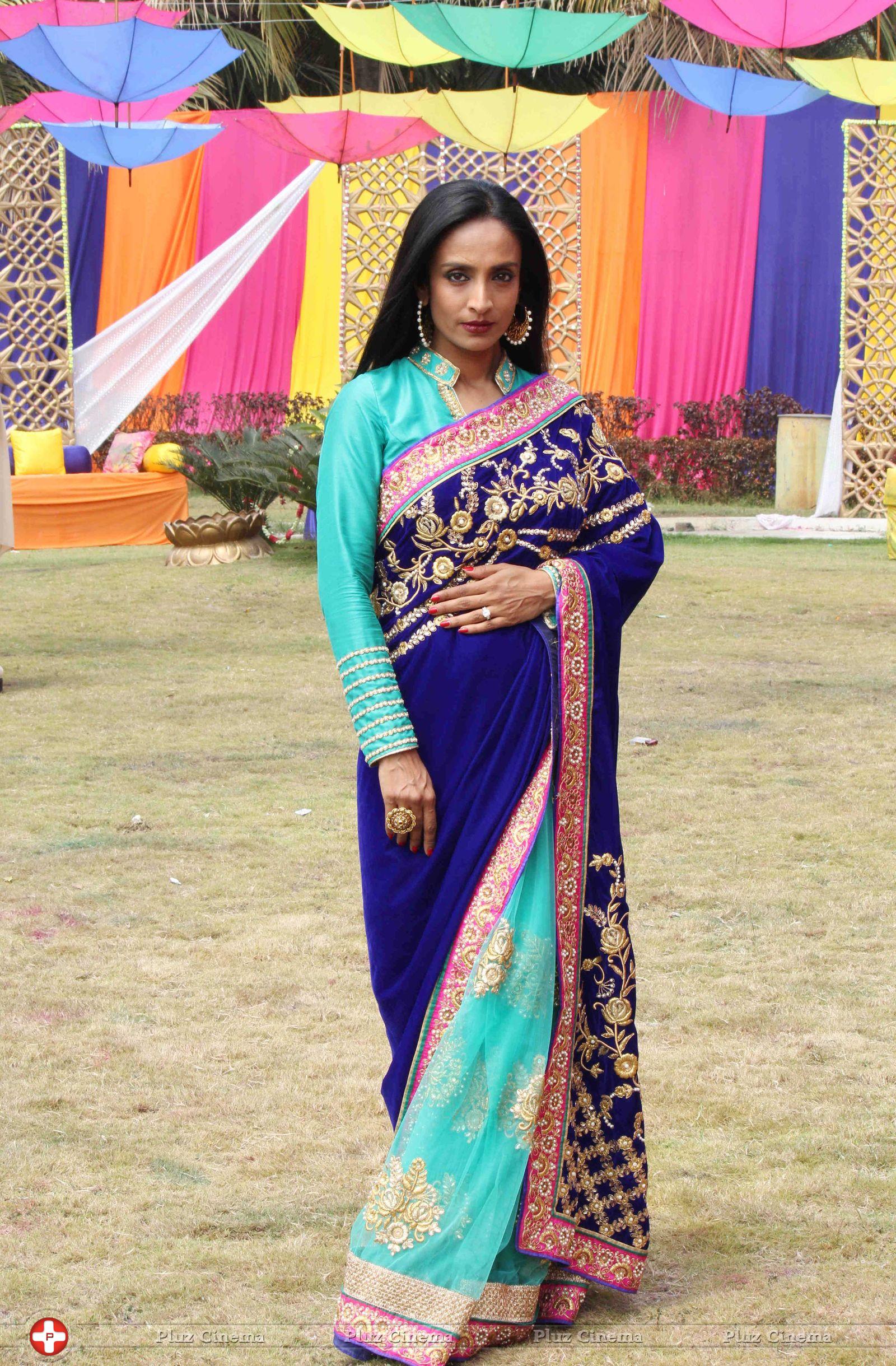 Suchitra Pillai-Malik - Holi episode shoot of Balika Bani Madhubala Photos | Picture 725876
