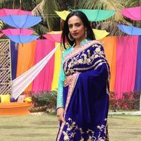 Suchitra Pillai-Malik - Holi episode shoot of Balika Bani Madhubala Photos