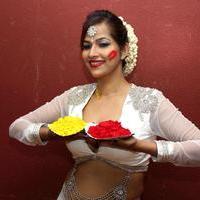 Tanisha Singh - Tanisha Singh celebrates Holi Stills | Picture 726537