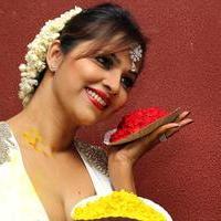 Tanisha Singh - Tanisha Singh celebrates Holi Stills | Picture 726540