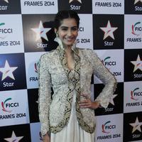 Sonam Kapoor Ahuja - FICCI Frames 2014 Day 1 Photos | Picture 726938