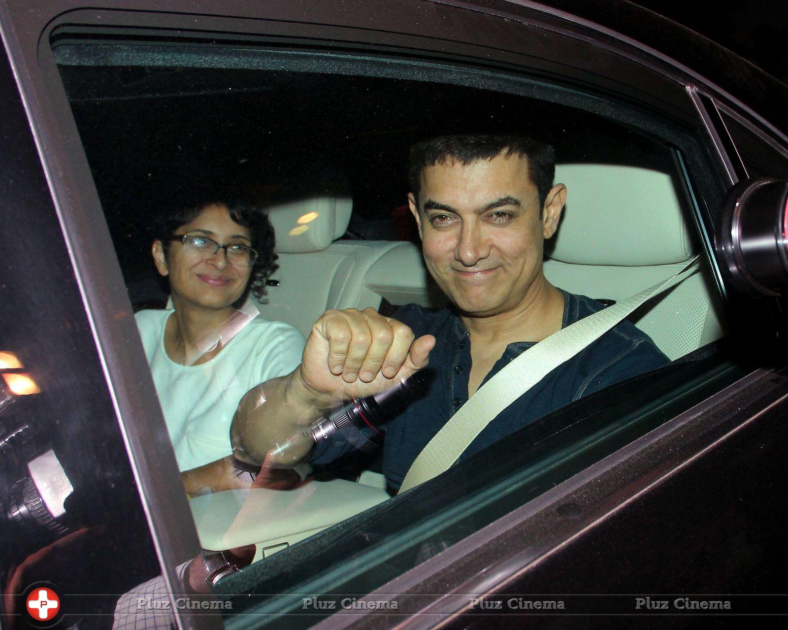 Aamir Khan - Aamir Khan celebrates his 49th birthday at Imrans residence Photos | Picture 727678