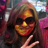 Celebrities enjoy Holi 2014 Photos | Picture 729609