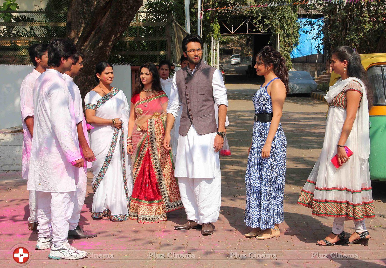Promotion of film Youngistan on TV serial Nandini Photos | Picture 730606