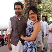 Promotion of film Youngistan on TV serial Nandini Photos | Picture 730614