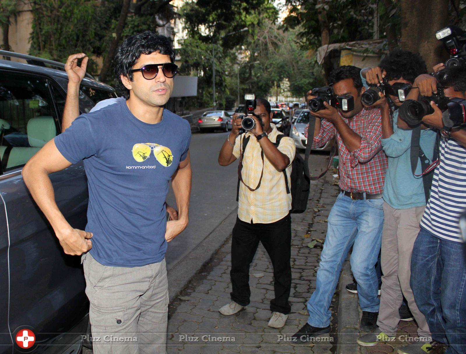 Farhan Akhtar - Launch of book Vicky Goes Veg Photos | Picture 732076