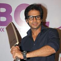Karan Mehra - TV stars unveil the Golden Bat of Box Cricket League Photos