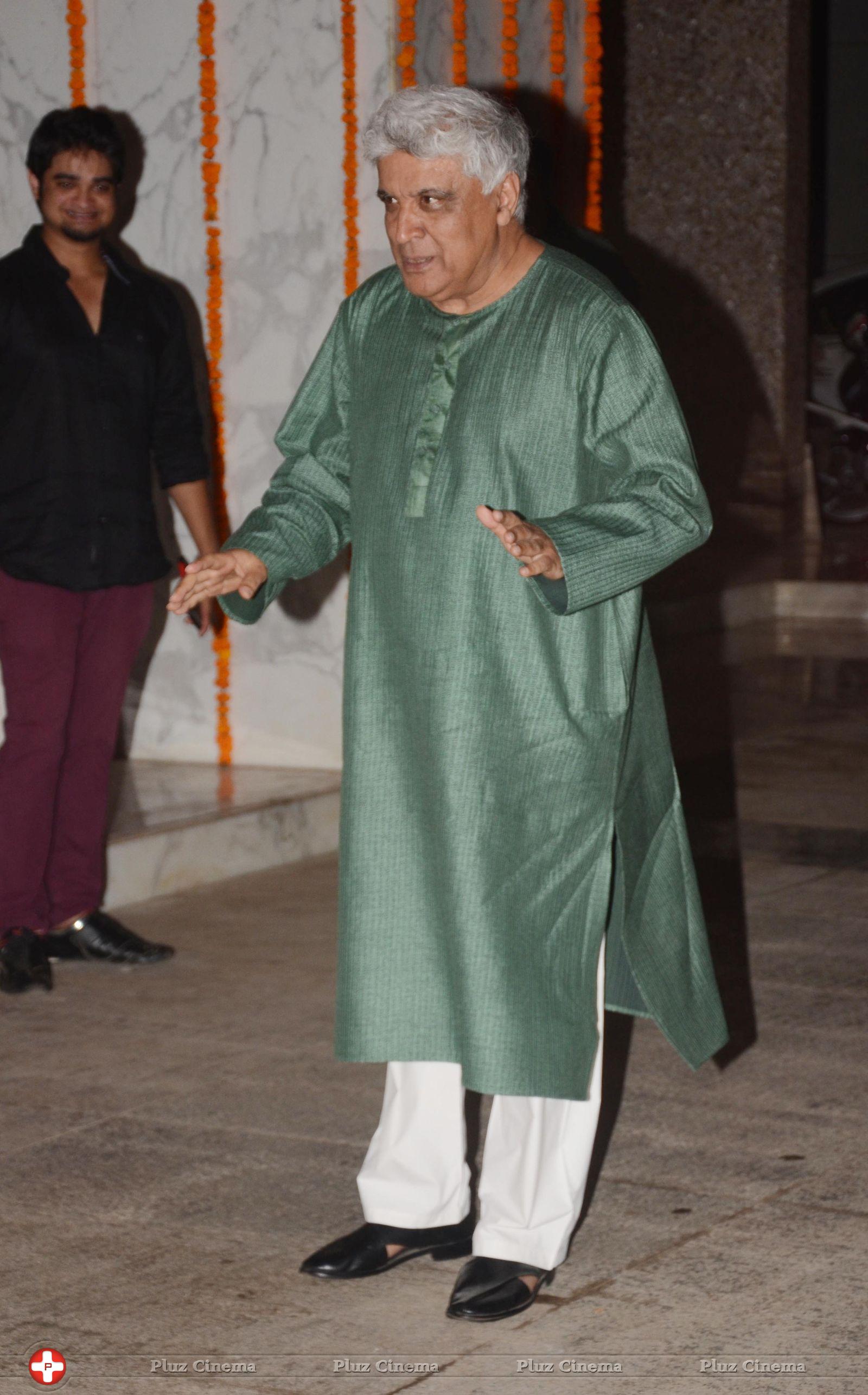 Javed Akhtar - Kangana Ranaut birthday party Photos | Picture 733209
