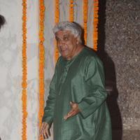 Javed Akhtar - Kangana Ranaut birthday party Photos