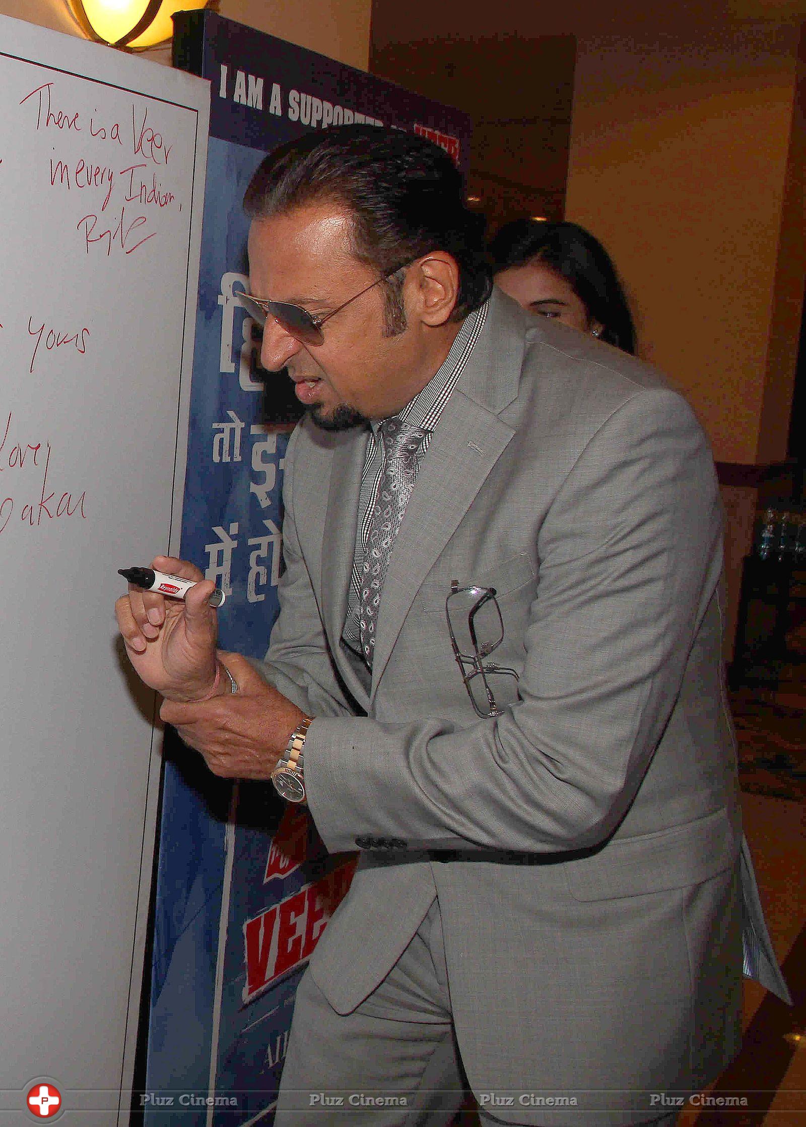 Gulshan Grover - Launch of Campaign Veer Stills | Picture 733268
