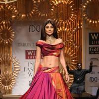 Shilpa Shetty - Promotion of film Dishkiyaoon at the Wills Lifestyle India Fashion Week 2014 Photos | Picture 734986