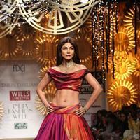 Shilpa Shetty - Promotion of film Dishkiyaoon at the Wills Lifestyle India Fashion Week 2014 Photos | Picture 734989