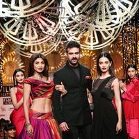 Promotion of film Dishkiyaoon at the Wills Lifestyle India Fashion Week 2014 Photos | Picture 735002