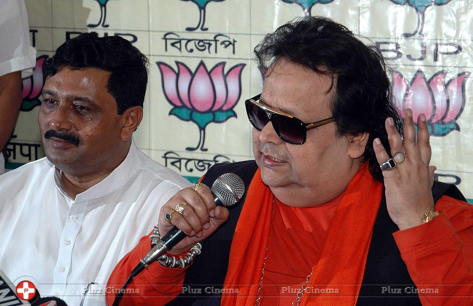 Bappi Lahiri - BJP candidate Bappi Lahiri press conference Photos | Picture 735780