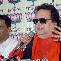 Bappi Lahiri - BJP candidate Bappi Lahiri press conference Photos | Picture 735778
