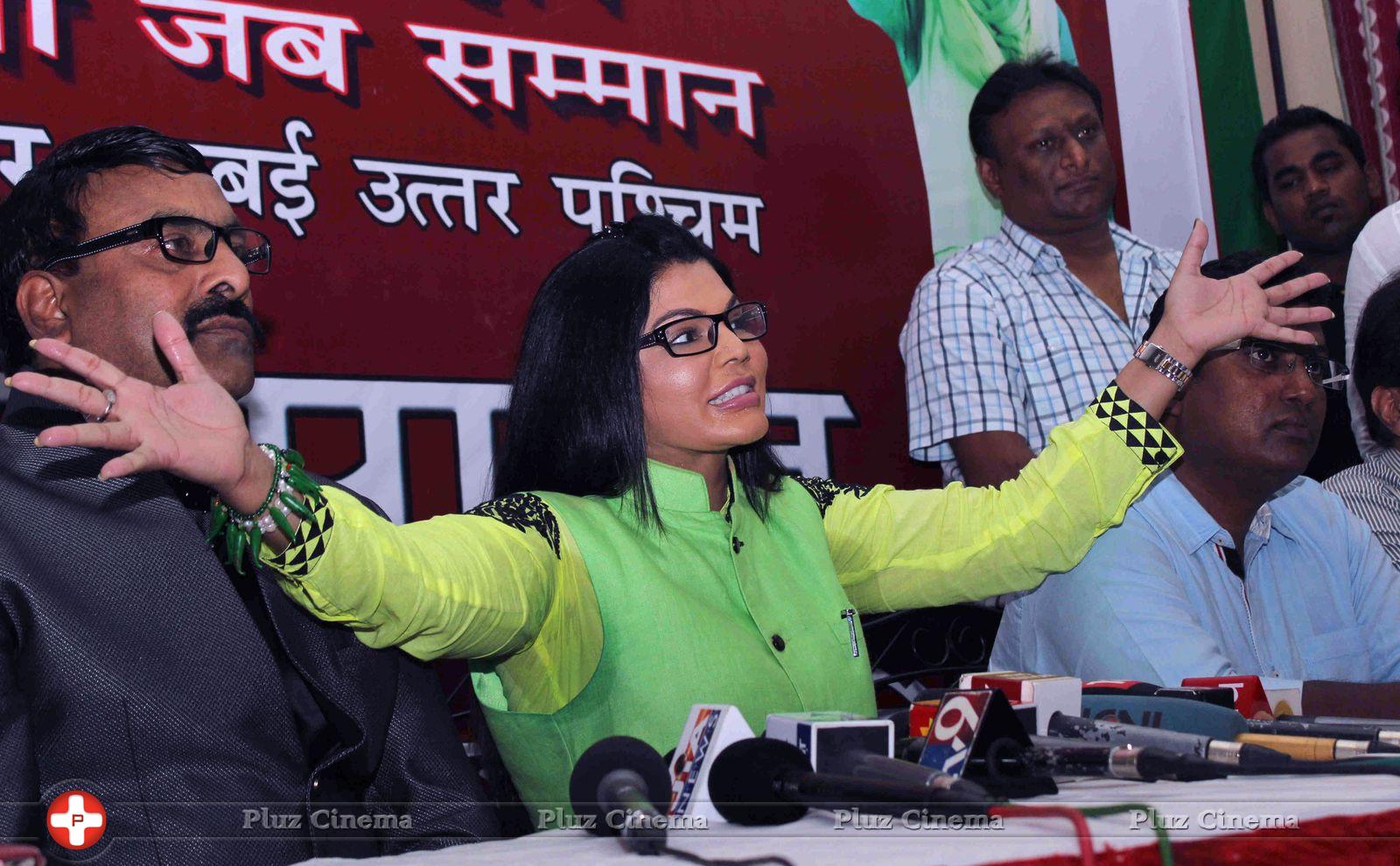 Rakhi Sawant - Rakhi Sawant announced her political party Rashtriya Aam Party Photos | Picture 736742