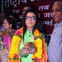 Rakhi Sawant - Rakhi Sawant announced her political party Rashtriya Aam Party Photos