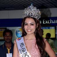 Miss Asia Pacific World 2013 Arrives at Mumbai Airport Stills | Picture 626587
