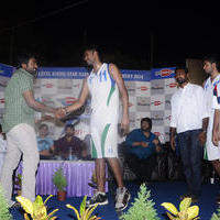 Celebrities at State Level Basketball Tournament Photos