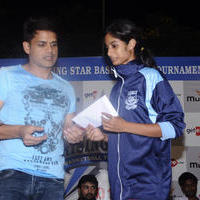 Celebrities at State Level Basketball Tournament Photos