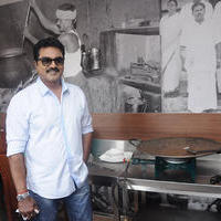 Sarathkumar at Thalappakatti Restaurant Inauguration Stills | Picture 748069
