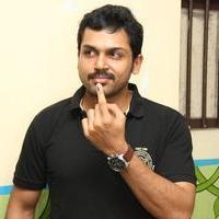 Karthi - Stars at April 2014 Elections Photos | Picture 747661