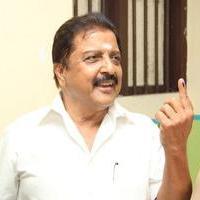 Sivakumar - Stars at April 2014 Elections Photos | Picture 747666