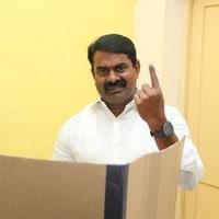 Seeman - Stars at April 2014 Elections Photos | Picture 747685