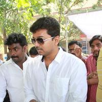 Vijay - Stars at April 2014 Elections Photos