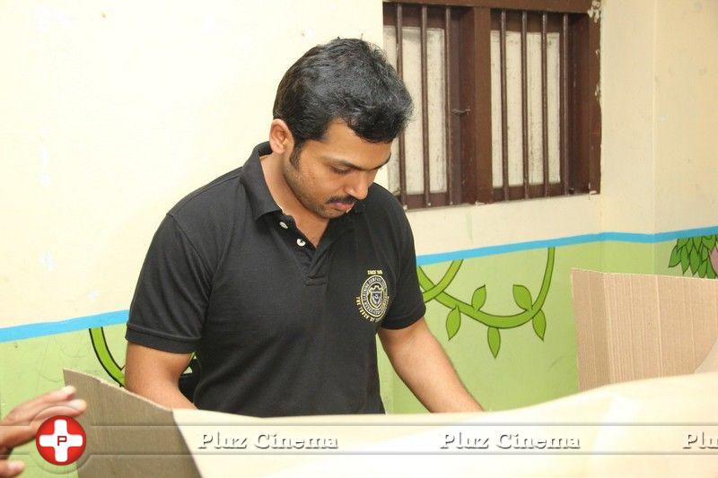 Karthi - Stars at April 2014 Elections Photos | Picture 747662