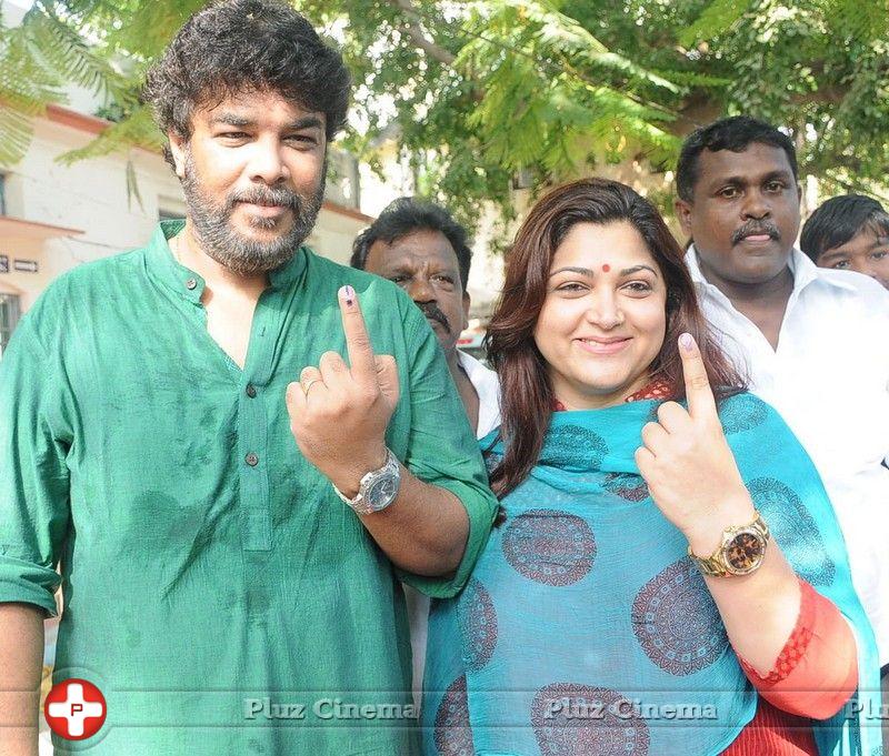Stars at April 2014 Elections Photos | Picture 747712
