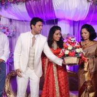 Actor Raja and Amrita Marriage Reception Stills