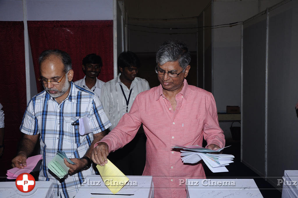 S. A. Chandrasekhar - South Indian Film Chamber Election 2014 Photos | Picture 748638
