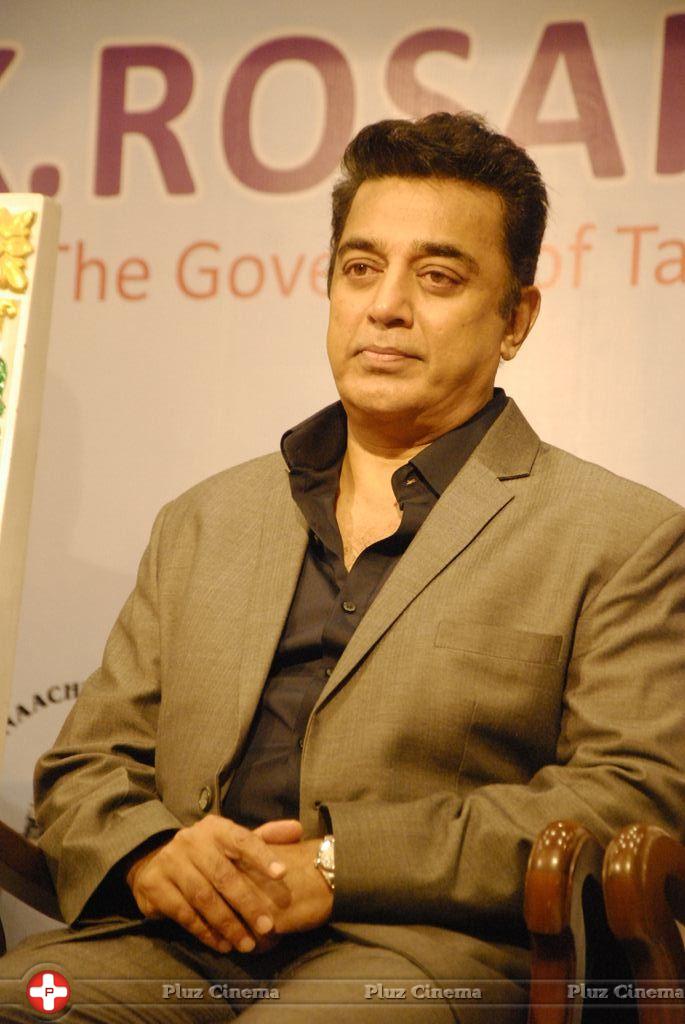 Kamal Haasan - Felicitation to Padma Bhushan Dr. Kamal Haasan by Chief Guest Dr.K.Rosaiah Governor of Tamil Nadu Photos | Picture 788297