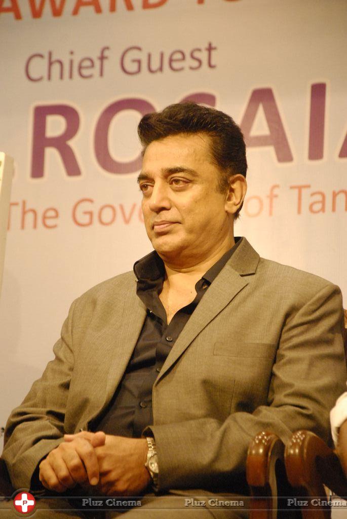 Kamal Haasan - Felicitation to Padma Bhushan Dr. Kamal Haasan by Chief Guest Dr.K.Rosaiah Governor of Tamil Nadu Photos | Picture 788305