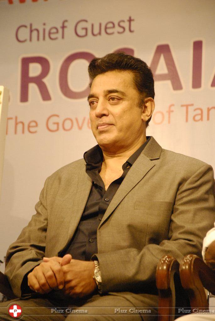 Kamal Haasan - Felicitation to Padma Bhushan Dr. Kamal Haasan by Chief Guest Dr.K.Rosaiah Governor of Tamil Nadu Photos | Picture 788306