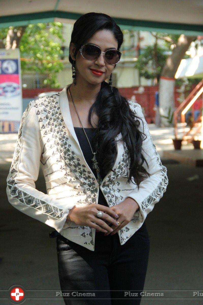 Angana Roy at Kabadam Movie Team Meet Photos | Picture 805622