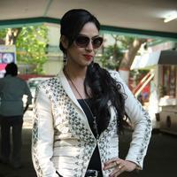 Angana Roy at Kabadam Movie Team Meet Photos | Picture 805594